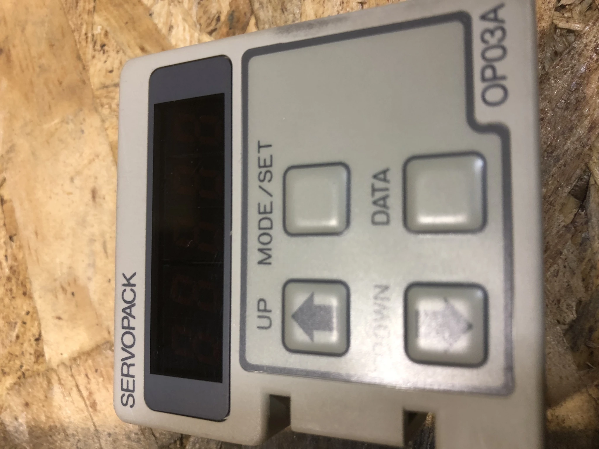 Yaskawa Operating Interface Servopack