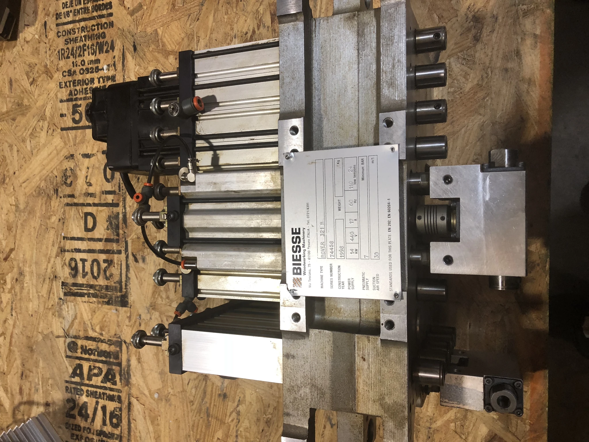 Biesse Rover 321 Machine Drill Head