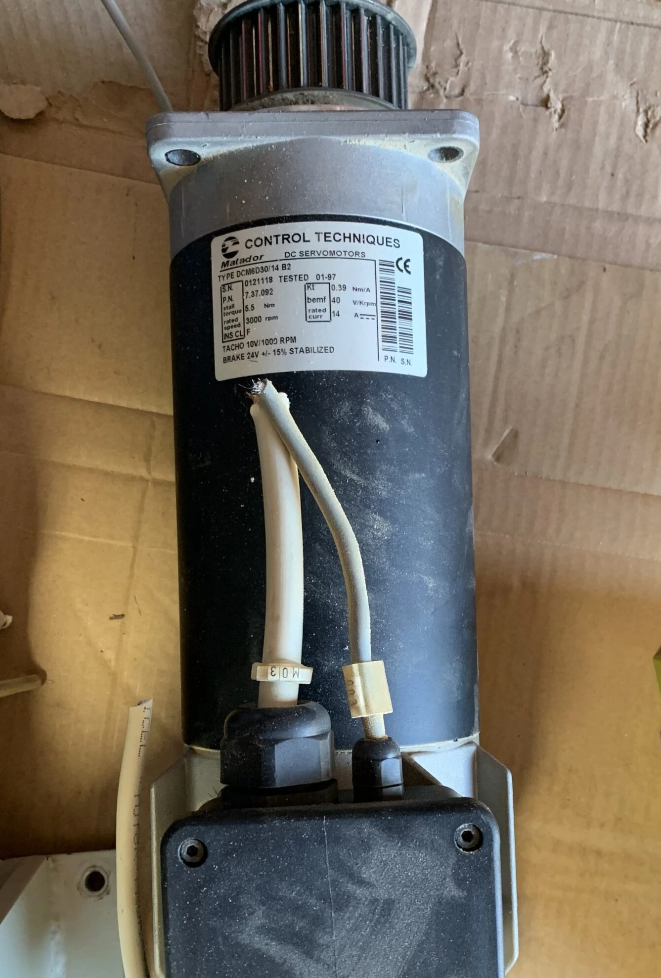 ControlTechniquesMatadorServoMotor